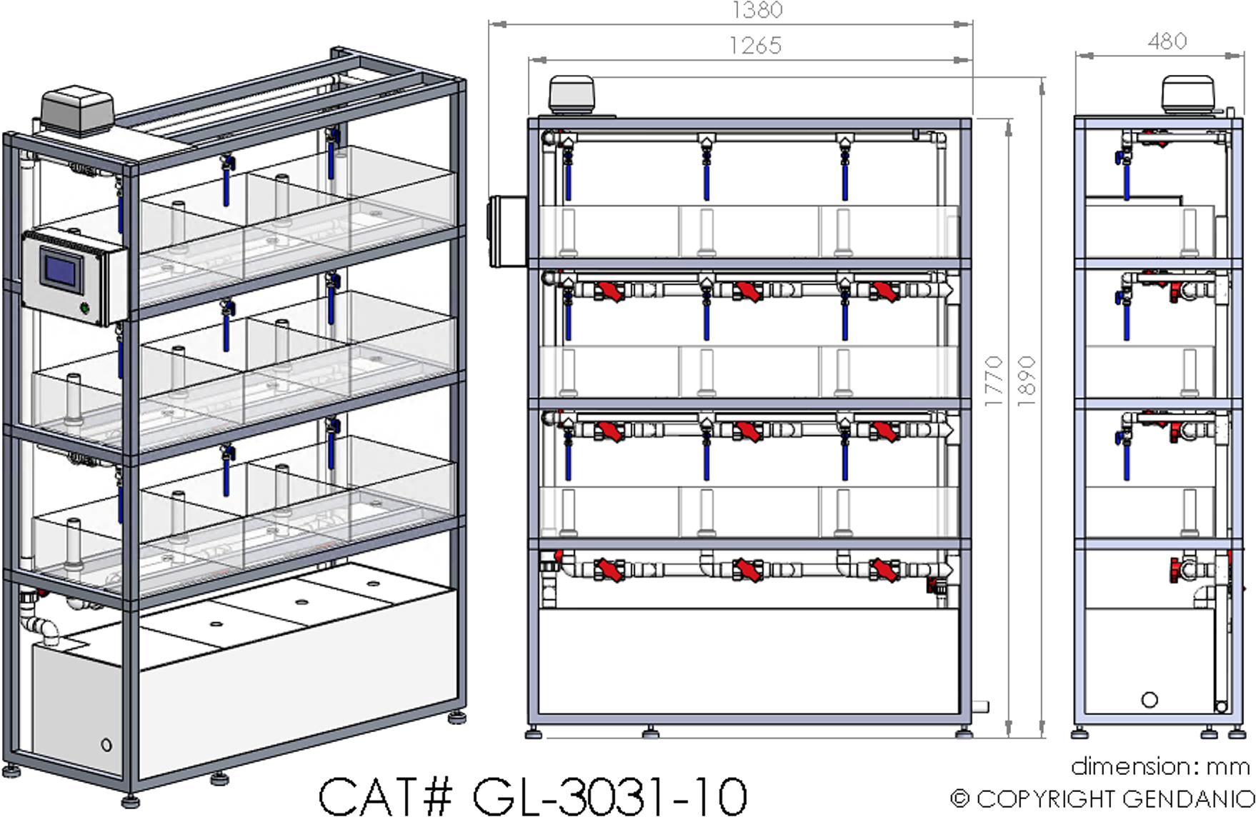 Glass Tank System-3031-10