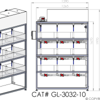 Glass Tank System-3032-10