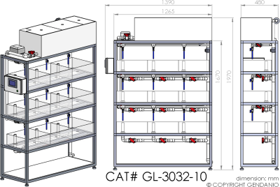 Glass Tank System-3032-10